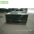 Sistema di gabion con tessuti non tessuti per uso anti-esplosione